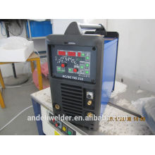 Inverter ac dc tig máquinas de soldadura con ventiladores de refrigeración